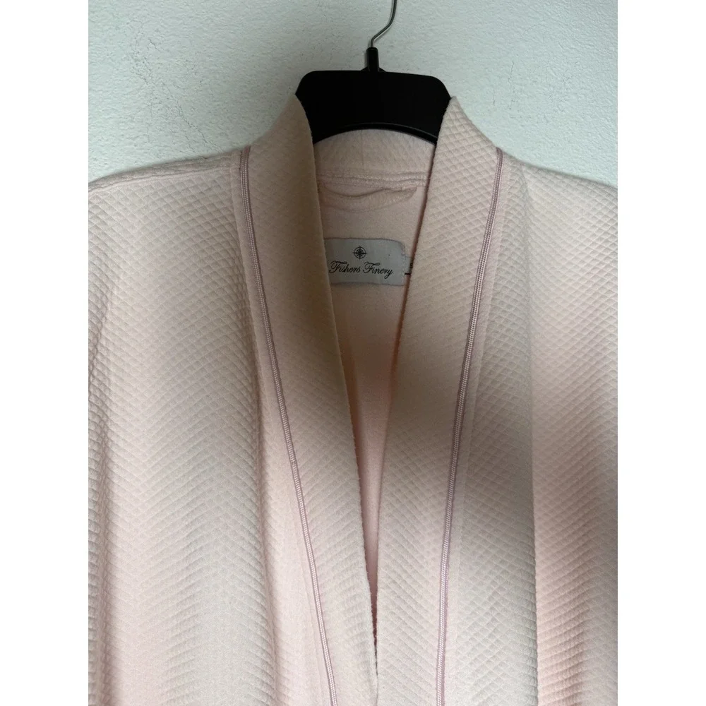 Fishers Finery Women's Modal Kimono Resort Spa Robe‎ with Quilted Design Size S